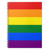 Rainbow Pride Notizblock (Vorderseite)