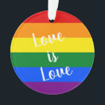 Rainbow Pride Ornament<br><div class="desc">Rainbow Pride Ornament</div>