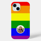 Rainbow Pride Personalisiert Handy Case (Rückseite)