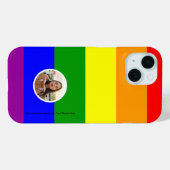 Rainbow Pride Personalisiert Handy Case (Rückseite (Horizontal))