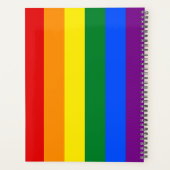 Rainbow Pride Planer (Rückseite)