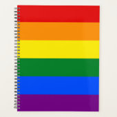 Rainbow Pride Planer (Vorderseite)