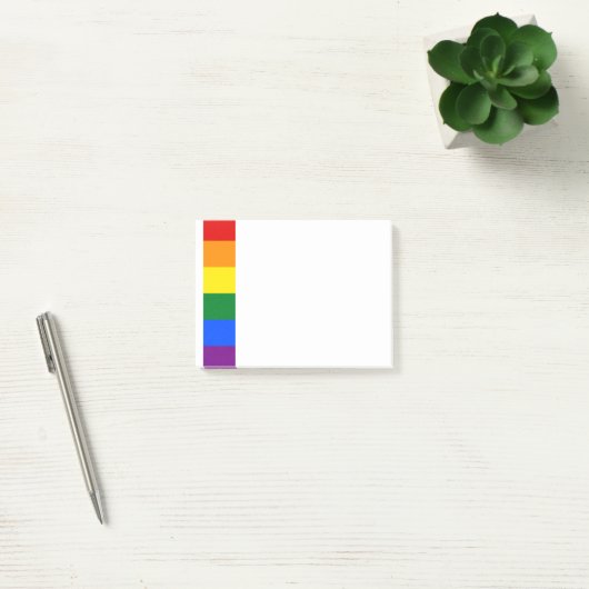 Rainbow Pride Post-it Klebezettel (Büro)