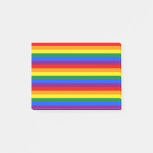 Rainbow Pride Post-it Klebezettel