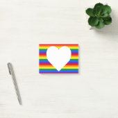 Rainbow Pride Postit-Hinweise Post-it Klebezettel (Büro)
