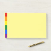 Rainbow Pride Postit-Hinweise Post-it Klebezettel (Auf Schreibtisch)