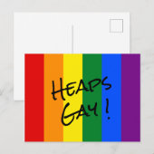 Rainbow Pride Postkarte (Vorne/Hinten)