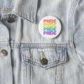 Rainbow Pride Retro Button (Beispiel)
