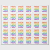 Rainbow Pride Retro Geschenkpapier (Flach)