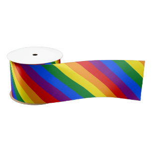 Rainbow Pride Satinband