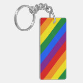 Rainbow Pride Schlüsselanhänger (Vorderseite links)