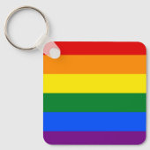 Rainbow Pride Schlüsselanhänger (Vorderseite)