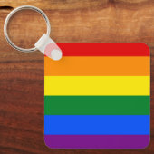 Rainbow Pride Schlüsselanhänger (Vorderseite)