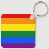 Rainbow Pride Schlüsselanhänger (Rückseite)