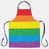 ‚Rainbow Pride‘ Schürze (Vorderseite)