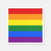Rainbow Pride Serviette (Vorderseite)