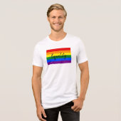 Rainbow Pride Sleevelless Shirt (Vorderseite voll)