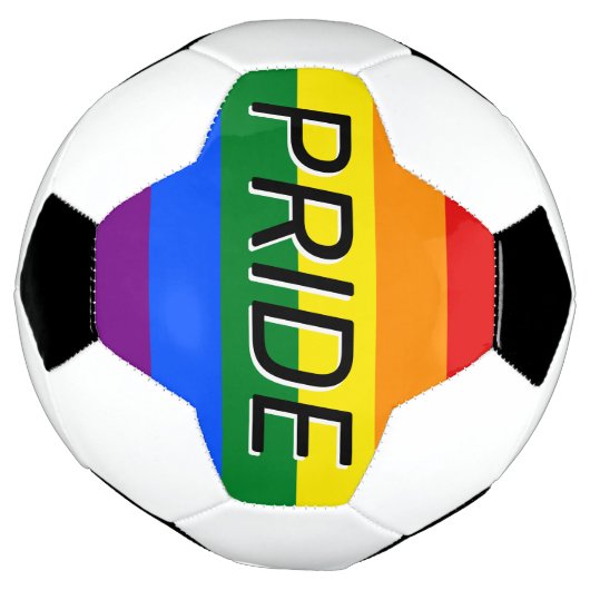 Rainbow Pride Soccer Ball (Gedreht)