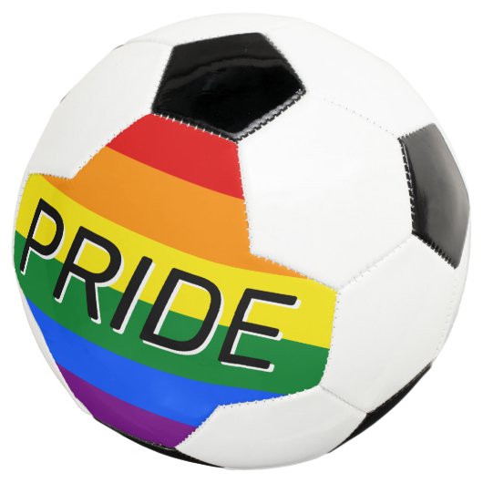 Rainbow Pride Soccer Ball (Dreiviertel)