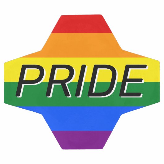 Rainbow Pride Soccer Ball (Flach)