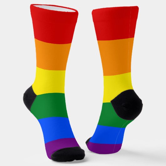 Rainbow Pride Socks Socken (Gewinkelt)