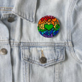 Rainbow Pride Squiggle Button (Beispiel)