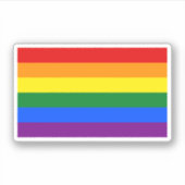 Rainbow Pride Sticker (Vorderseite)