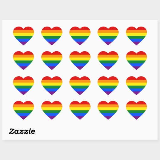 Rainbow Pride Sticker (Blatt)