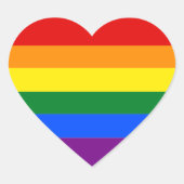 Rainbow Pride Sticker (Vorderseite)