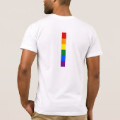 Rainbow Pride T-Shirt (Rückseite)