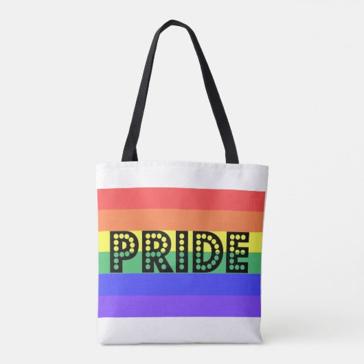 Rainbow Pride Tasche (Rückseite)