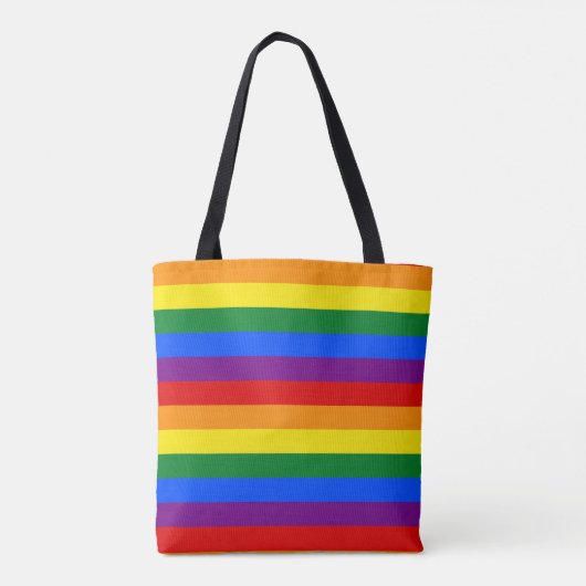 Rainbow Pride Tasche (Rückseite)