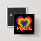 Rainbow Pride-Taste Button (Vorne & Hinten)