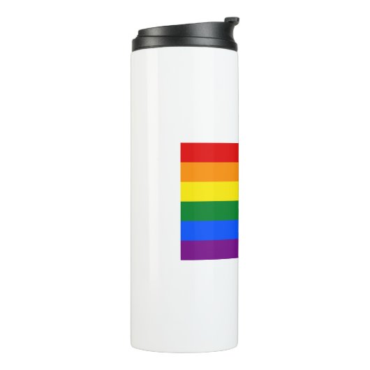 Rainbow Pride Thermosbecher (Nach links gedreht)