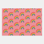 Rainbow Pride Tissue Paper Wrappers Geschenkpapier Set (Vorderseite 2)