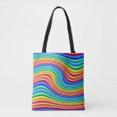 Rainbow Pride Tote Bag. Tasche (Vorderseite)