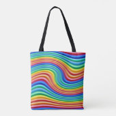 Rainbow Pride Tote Bag. Tasche (Rückseite)