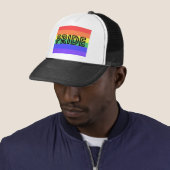 Rainbow Pride Truckerkappe (Beispiel)