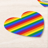 Rainbow Pride Untersetzer (angewinkelt)