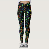 Rainbow Pride Valentine Leggings (Vorderseite)