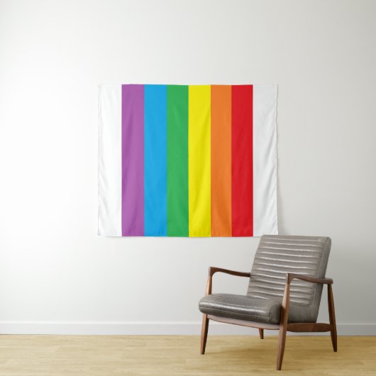 "Rainbow Pride" Wandteppiche (Beispiel (Horizontal))