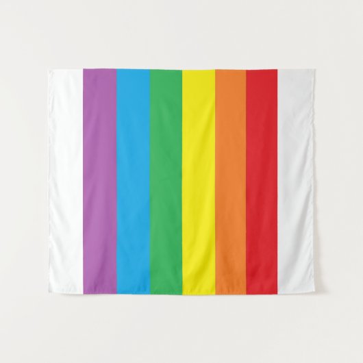 "Rainbow Pride" Wandteppiche (Vorderseite (Horizontal))
