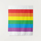 "Rainbow Pride" Wandteppiche (Vorderseite)
