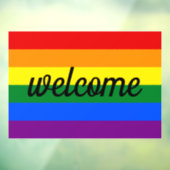 Rainbow Pride Window Fensteraufkleber (Blatt 3)