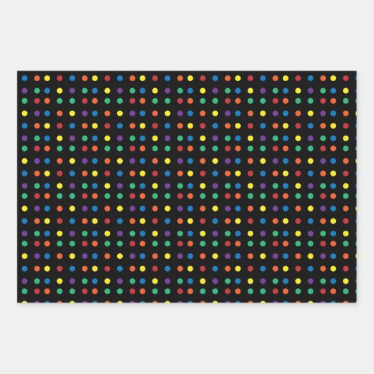 Rainbow Pride Wrapping Paper Sheets Geschenkpapier Set (Vorderseite 2)