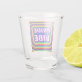Rainbow PrideVibe Schnapsglas (Rückseite)