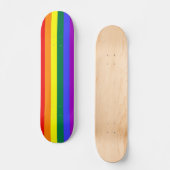 Rainbow Prilag Flag 7 1/8" Skateboard (Vorderseite)