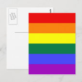 Rainbow Prilag Flag Postkarte (Vorne/Hinten)