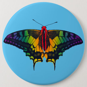 Rainbow Prilag Frack Butterfly Button