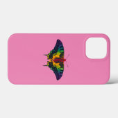Rainbow Prilag Frack Butterfly Case-Mate iPhone Hülle (Rückseite (Horizontal))